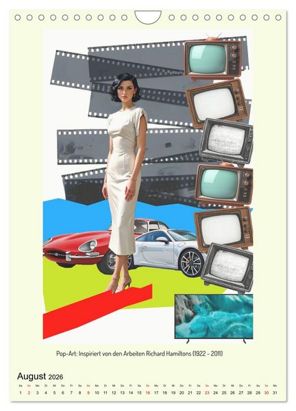 Produktbild: Pop-Art und Neo-Pop (Wandkalender 2026 DIN A4 hoch), CALVENDO Monatskalender