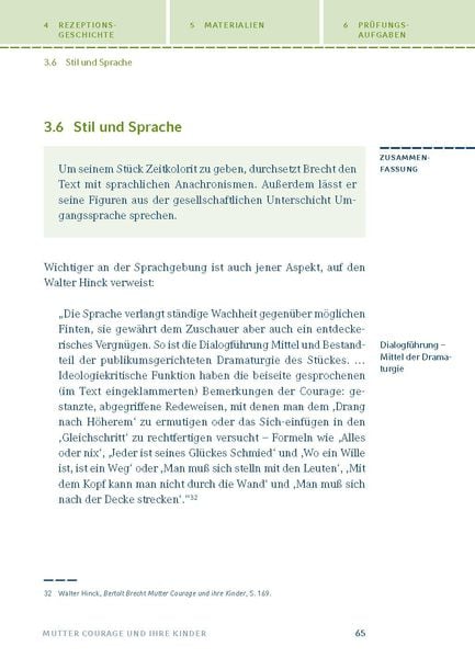 Mutter Courage und ihre Kinder von Bertolt Brecht.
