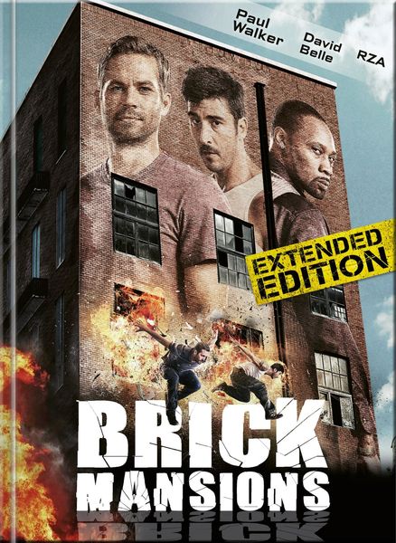 Brick Mansions - Limited Extended-Mediabook-Edition (Cover B, limitiert auf 555 Stück, durchnummeriert (+ DVD) (+Booklet)