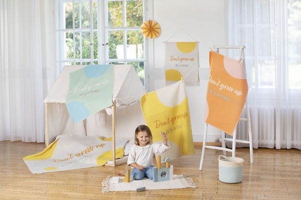 Produktbild: Fussenegger LILI Baby- und Kinderdecke, Dont Grow up