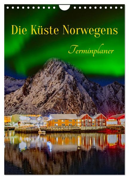 Die Küste Norwegens - Terminplaner (Wandkalender 2026 DIN A4 hoch), CALVENDO Monatskalender