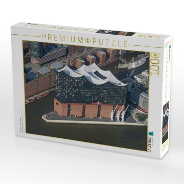 Produktbild: CALVENDO Puzzle Elbphilharmonie, Hamburg | 1000 Teile Lege-Gr&ouml;&szlig;e 64x48cm Foto-Puzzle f&uuml;r gl&uuml;ckliche Stunden