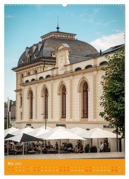 Produktbild: Schloss und mehr in Sigmaringen (hochwertiger Premium Wandkalender 2027 DIN A2 hoch), Kunstdruck in Hochglanz