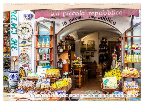 Produktbild: Amalfik&uuml;ste und Capri - Sehnsuchtsorte (hochwertiger Premium Wandkalender 2027 DIN A2 quer), Kunstdruck in Hochglanz