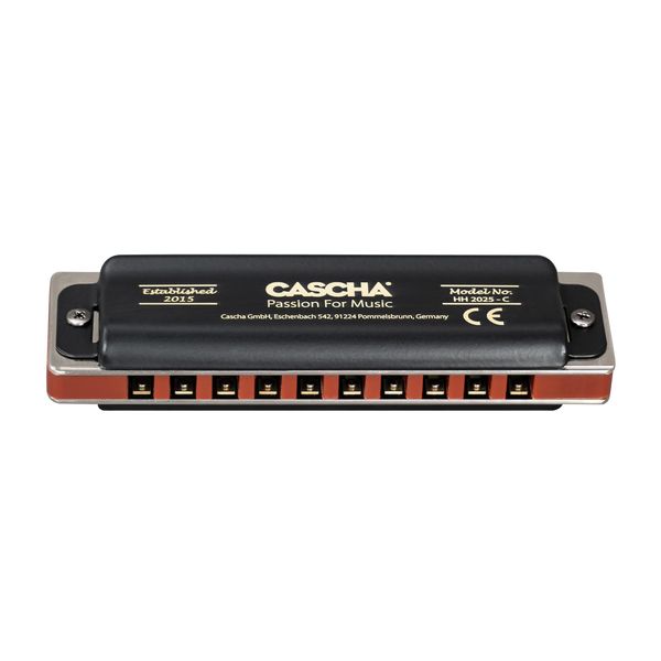 Produktbild: Professional Blues Harmonica in A (incl. case and cleaning cloth)