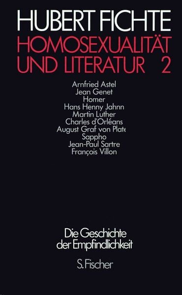 Produktbild: Homosexualit&auml;t und Literatur 2