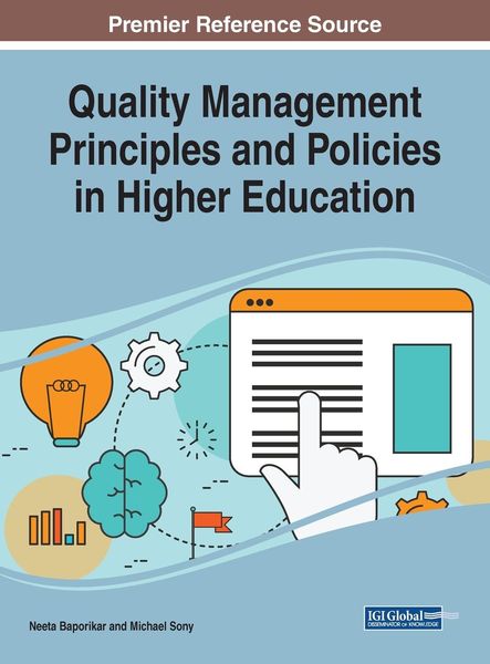 Produktbild: Quality Management Principles and Policies in Higher Education