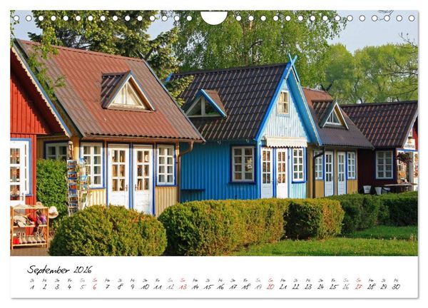 Produktbild: Litauen und Lettland (Wandkalender 2026 DIN A4 quer), CALVENDO Monatskalender
