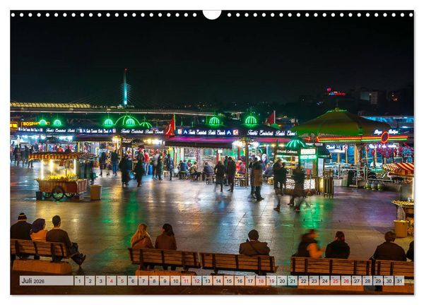 Produktbild: Istanbul - Im Schnittpunkt von Kulturen und Kontinenten (Wandkalender 2026 DIN A3 quer), CALVENDO Monatskalender