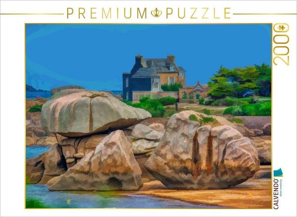 Produktbild: CALVENDO Puzzle Cap Frehel | 2000 Teile Lege-Gr&ouml;&szlig;e 90x67cm Foto-Puzzle f&uuml;r gl&uuml;ckliche Stunden
