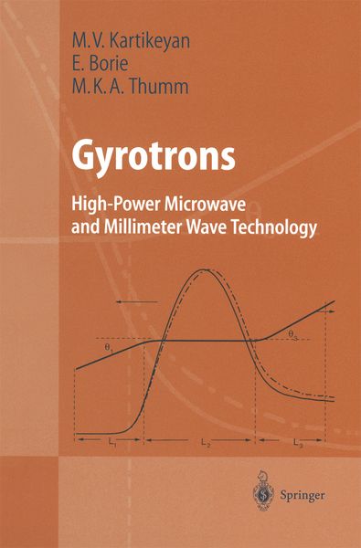 Produktbild: Kartikeyan, M: Gyrotrons