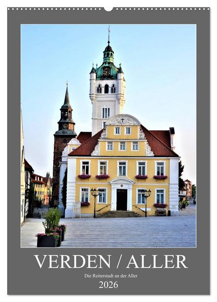 Produktbild: Verden - Aller (Wandkalender 2026 DIN A2 hoch), CALVENDO Monatskalender