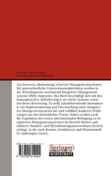 Produktbild: Integrierte Managementsysteme