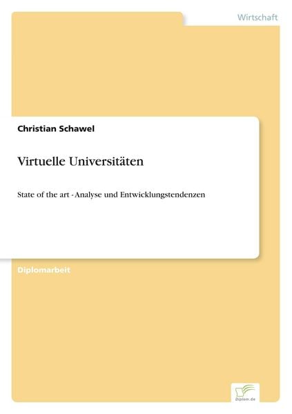 Produktbild: Virtuelle Universit&auml;ten