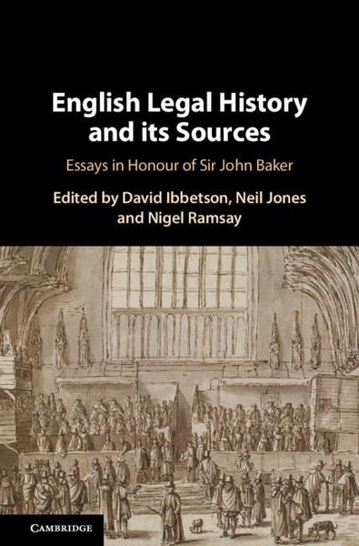 Produktbild: English Legal History and its Sources