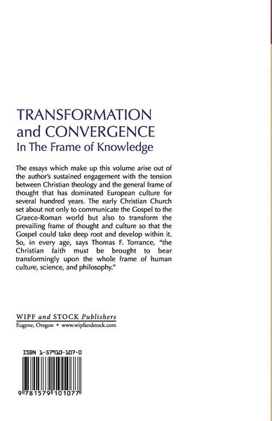 Produktbild: Transformation and Convergence in the Frame of Knowledge