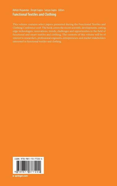 Produktbild: Functional Textiles and Clothing