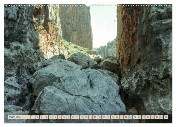 Produktbild: Tramuntana Trekking - Wandern auf Mallorca (Wandkalender 2026 DIN A2 quer), CALVENDO Monatskalender