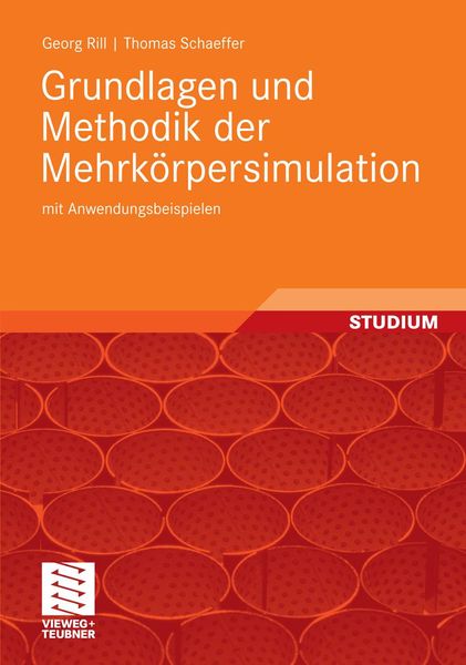 Produktbild: Grundlagen und Methodik der Mehrk&ouml;rpersimulation