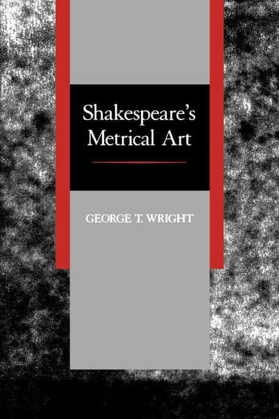 Produktbild: Shakespeare's Metrical Art