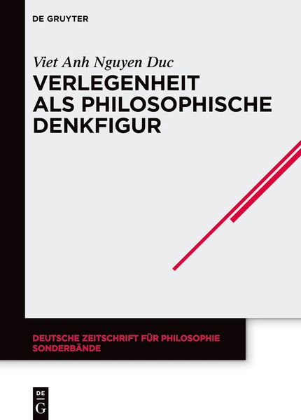Produktbild: Verlegenheit als philosophische Denkfigur
