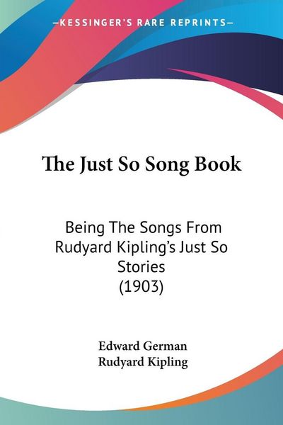 Produktbild: The Just So Song Book