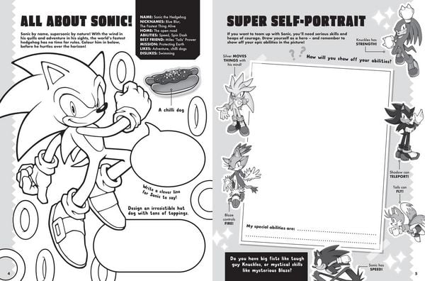 Produktbild: Sonic The Hedgehog Get Creative! Sticker Activity Book