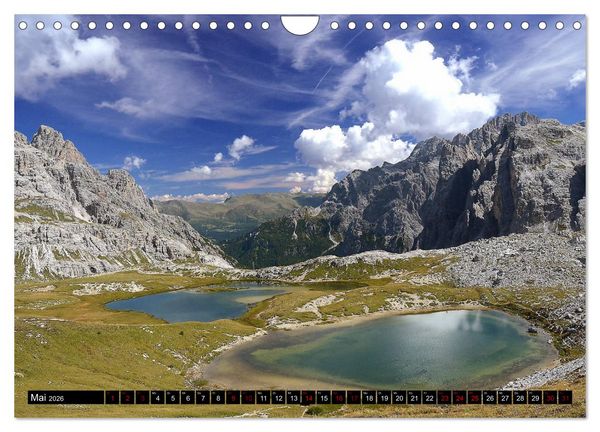 Produktbild: Weltkulturerbe Dolomiten S&uuml;d Tirol (Wandkalender 2026 DIN A4 quer), CALVENDO Monatskalender