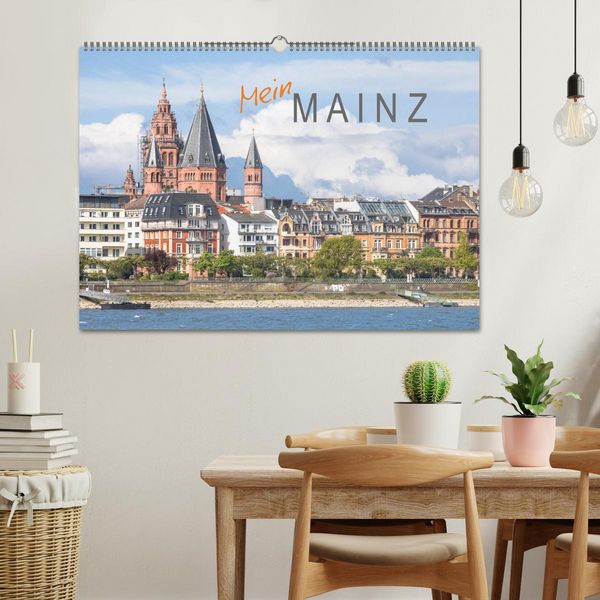 Produktbild: Mein Mainz (Wandkalender 2026 DIN A2 quer), CALVENDO Monatskalender