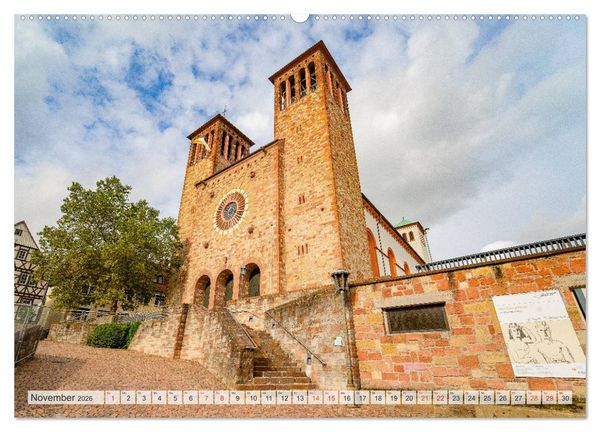 Produktbild: Bensheim Impressionen (hochwertiger Premium Wandkalender 2026 DIN A2 quer), Kunstdruck in Hochglanz