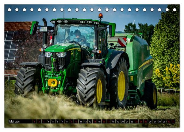 Produktbild: Agrartechnik (Tischkalender 2026 DIN A5 quer), CALVENDO Monatskalender