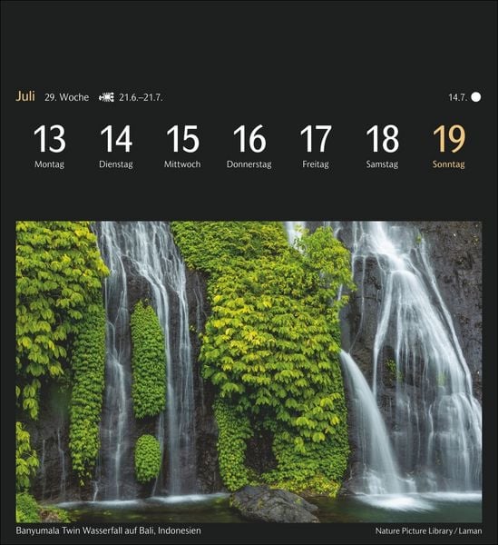 Produktbild: Magic Nature Postkartenkalender Kalender 2026 - Kalender mit 53 Postkarten