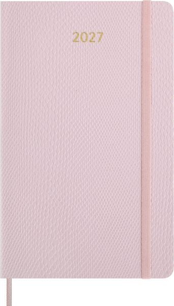 Produktbild: Moleskine Precious & Ethical 12 Monate Wochen Notizkalender 2027, L/A5, Liniert, Weicher Einband, Mamba Rose, mit Box