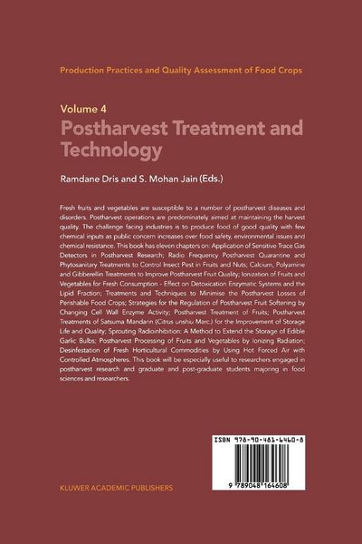 Produktbild: Production Practices and Quality Assessment of Food Crops