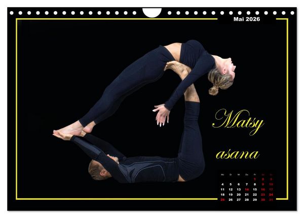 Produktbild: Yoga - Asana (Wandkalender 2026 DIN A4 quer), CALVENDO Monatskalender