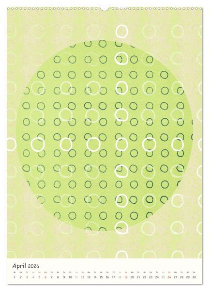 Produktbild: Punkt Punkt Punkt (hochwertiger Premium Wandkalender 2026 DIN A2 hoch), Kunstdruck in Hochglanz