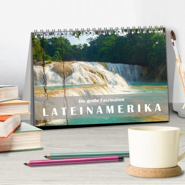 Produktbild: Die gro&szlig;e Faszination Lateinamerika (Tischkalender 2026 DIN A5 quer), CALVENDO Monatskalender