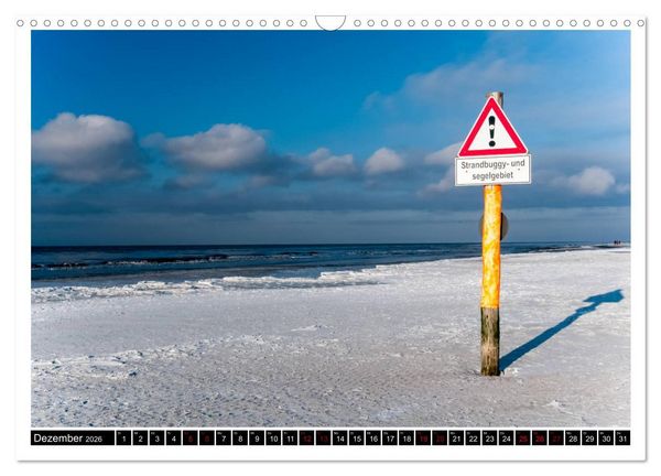 Produktbild: St. Peter-Ording - Natur pur (Wandkalender 2026 DIN A3 quer), CALVENDO Monatskalender
