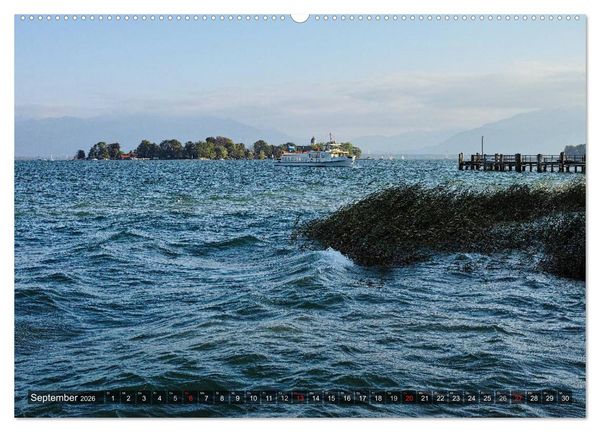 Produktbild: Stille Tage am Chiemsee (Wandkalender 2026 DIN A2 quer), CALVENDO Monatskalender