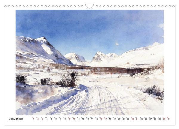 Produktbild: Schweden - Weites Land (Wandkalender 2027 DIN A3 quer), CALVENDO Monatskalender