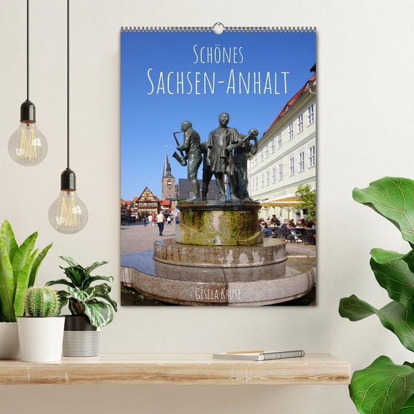 Produktbild: Sch&ouml;nes Sachsen-Anhalt (Wandkalender 2026 DIN A2 hoch), CALVENDO Monatskalender