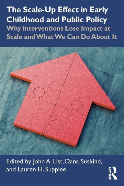 Produktbild: The Scale-Up Effect in Early Childhood and Public Policy