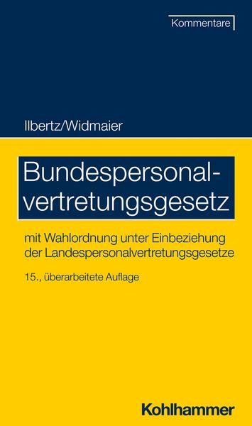 Produktbild: Bundespersonalvertretungsgesetz