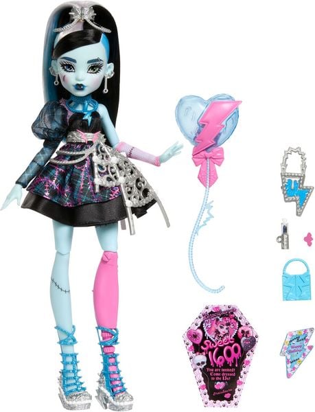 Produktbild: Monster High schaurig sch&ouml;ner Geburtstag Frankie Puppe