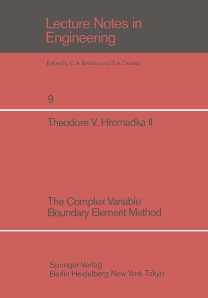 Produktbild: The Complex Variable Boundary Element Method