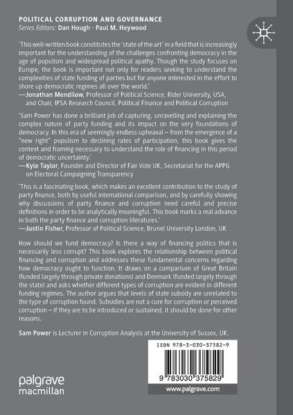 Produktbild: Party Funding and Corruption