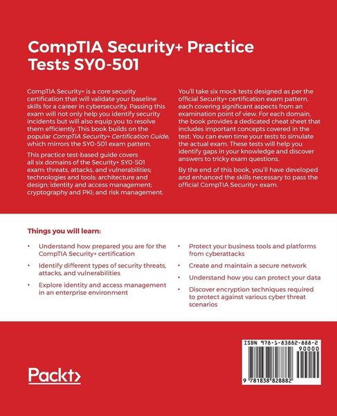 Produktbild: CompTIA Security+ Practice Tests SY0-501