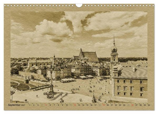 Produktbild: Polen &ndash; Ein Kalender im Zeitungsstil (Wandkalender 2027 DIN A3 quer), CALVENDO Monatskalender