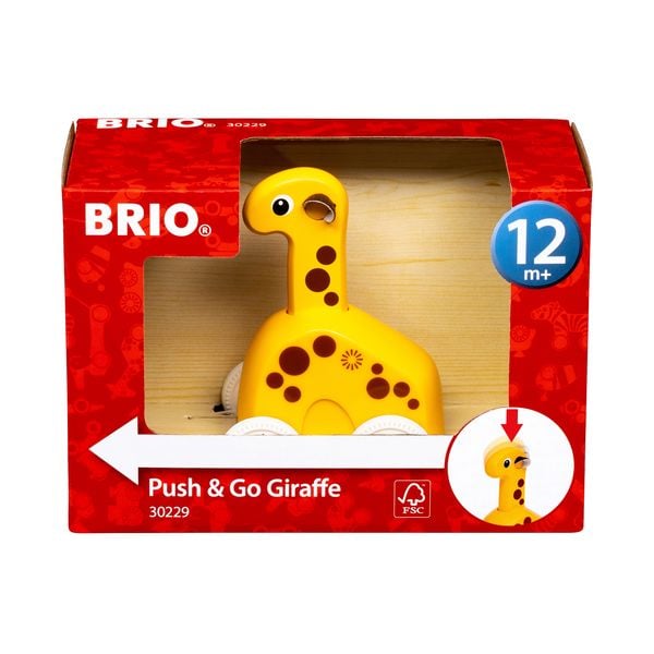 Produktbild: BRIO Infant/ Toddler - Push & Go Giraffe