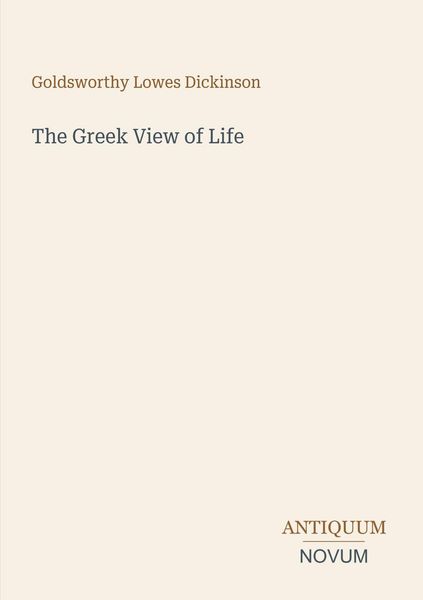Produktbild: The Greek View of Life